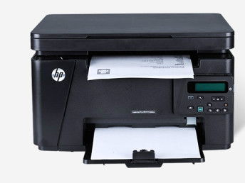 图说惠普M126nw 全能无线激光一体机的图文设计办公体验